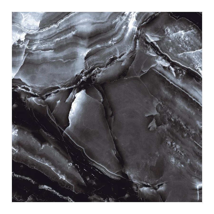 Керамогранит Primavera Black Modulo high glossy GR108 60х60 см