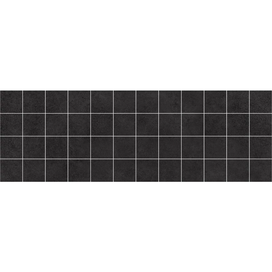 Декор Laparet Alabama мозаичный чёрный MM60062 20х60