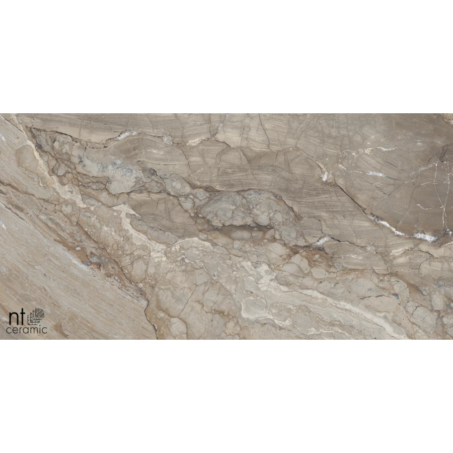 Керамогранит NT Ceramic Gravel Natural Полированный NTT99509P 120х60 см