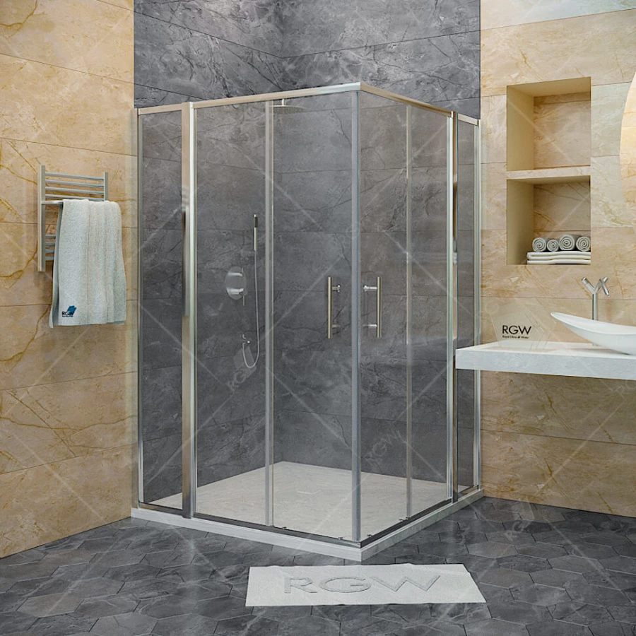 Душевой уголок RGW HO-311 HO-31 + 2Z-41 Прозрачное 030631133-11 130х130 см