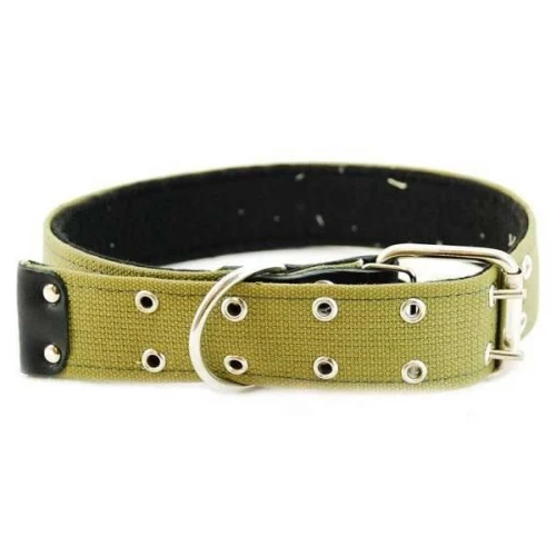 Ошейник для собак Usond на синтепоне универсальный-безразмерный брезент об-506 530786 35 мм