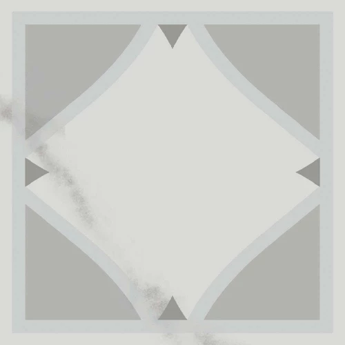 Керамогранит Kerama Marazzi Мираколи Вставка матовая белая VT/A633/SG9004 7x7 см