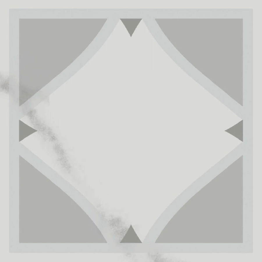 Керамогранит Kerama Marazzi Мираколи Вставка матовая белая VT/A633/SG9004 7x7 см