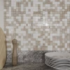 Мозаика Orro Mosaic Гласстоне Капри 25х25 глянцевая бежевая 30х30 см