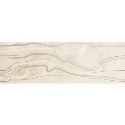 Вставка Cersanit Ivory А15921 линии бежевый 75*25 см