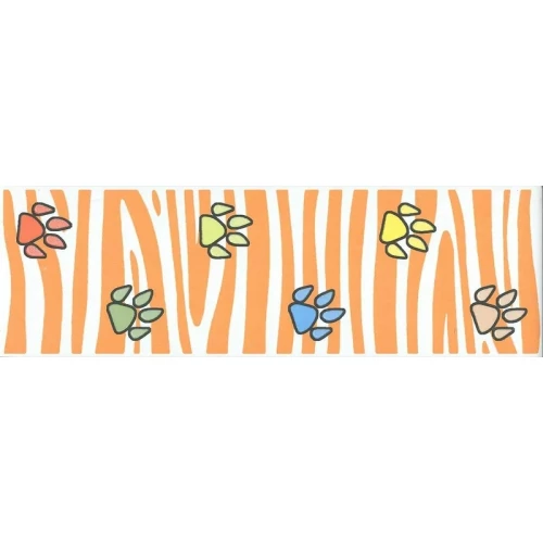 Бордюр Kerama Marazzi Динозаврики 2 матовый оранжевый OS/A251/5009 20x6,3 см