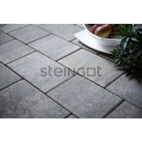 Тротуарная плитка Steingot Новый город "Штайн Сильвер" 60 мм