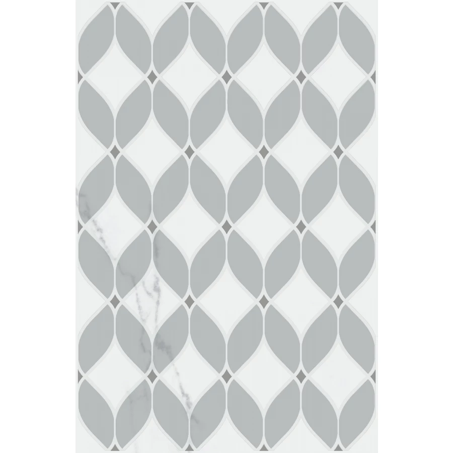 Декор Kerama Marazzi Мираколи глянцевый белый VT/A623/8376 30x20 см