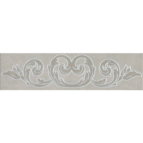 Подступенок из керамогранита Kerama Marazzi Монсанту матовый светло-серый SG168600N/3/A 40,2х10,6 см