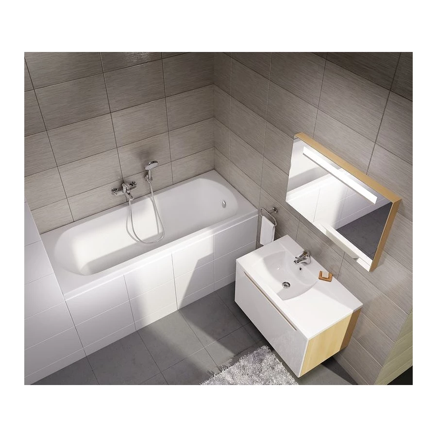 Ванна Ravak Domino plus белая C641R00000 150х70 см