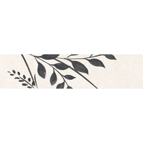 Керамогранит Motto Levels Black Decor 1 Matt матовый серый N100050 25х6 см