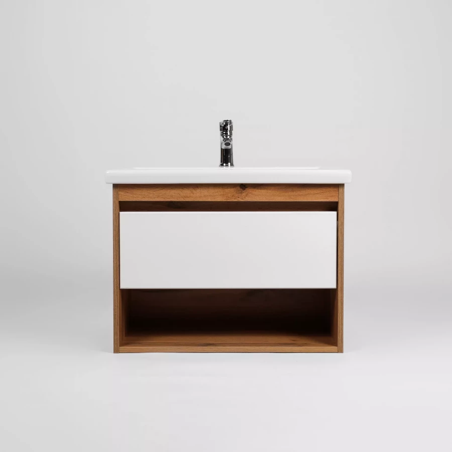 Тумба Viant Бостон Cомо 50 1 ящик подвесная VBOS50CO-T1YP 46х50x38 см