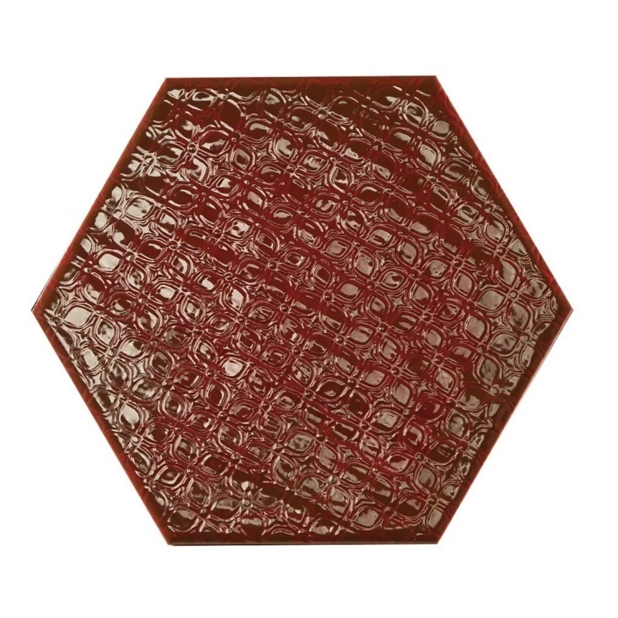 Керамогранит Prissmacer Rain Bordeaux Mist dec 22,8х19,8 см