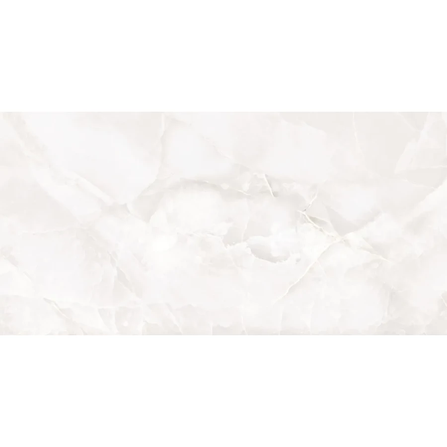 Керамогранит Duna Unika Onix White Glossy глянцевый белый RP-238573 120х60 см