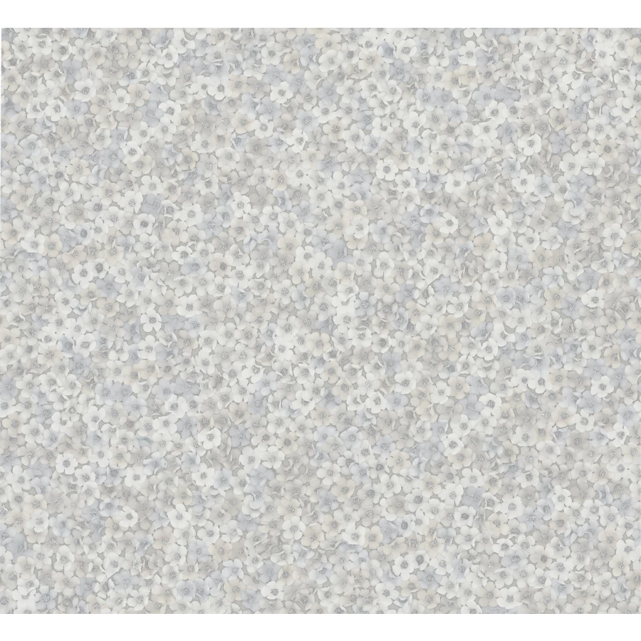 Обои флизелиновые Marburg Papis Loveday Fasion Icon 106 серые 35943 1,06х10,05 м