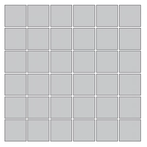 Мозаика ТехноАрт керамогранит РМК52/1 чип 52х52 сетка многоцветная 33х33 см