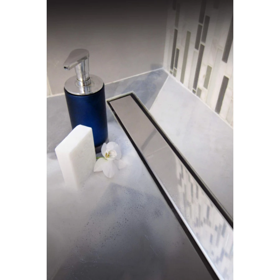 Душевой лоток Creto Uni с решеткой хром CRE-850 UN-Down 85 см