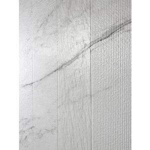 Декор Creanza Montesa White Decor Matt Glossy матовый с глянцевым эффектом белый CZ-GL07-D 160х80 см