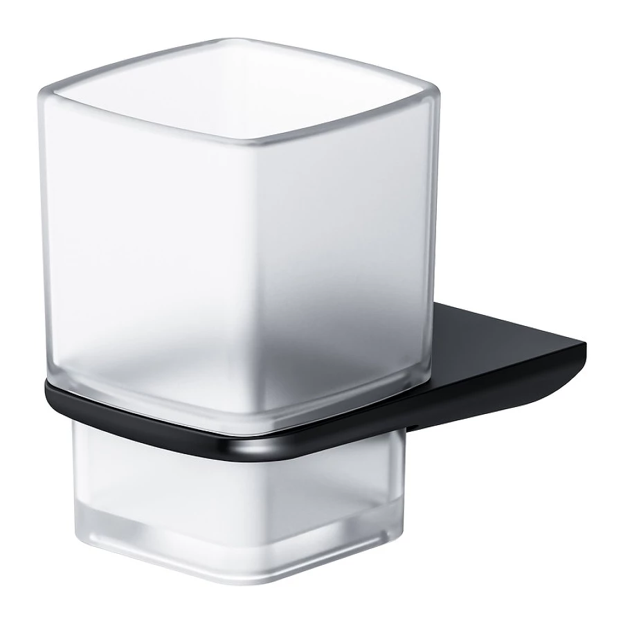 Стеклянный стакан с настенным держателем Am Pm Inspire V2.0 A50A34322