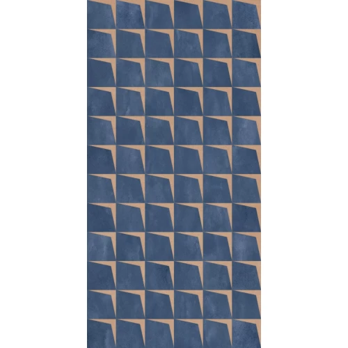 Керамогранит ABK 14oraitaliana Scale Mini Indigo Nat Rett матовый синий PF60016491 120х60 см