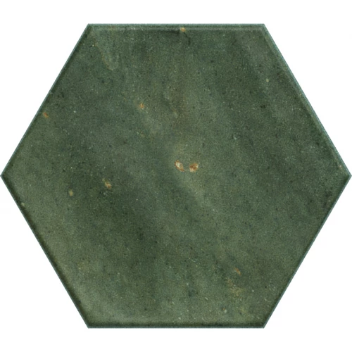 Керамогранит Ribesalbes Хоуп Оливе Hеx Матт / Hope Olive Hex Matt матовый зеленый PT03155 17,3х15 см