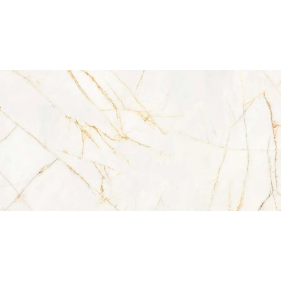 Керамогранит Flaviker Supreme Hedonism Golden Spider Lux глянцевый белый PF60017238 120х60 см