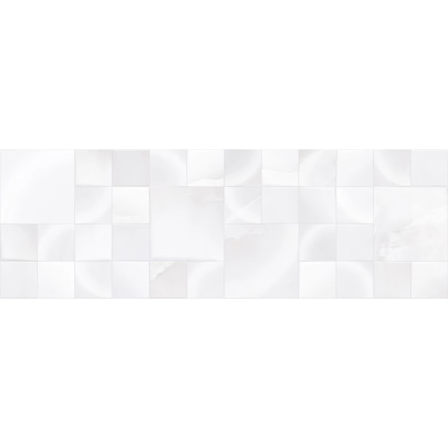 Плитка настенная Primavera Amore Silver Decor 02 glossy DG09-02 90х30 см