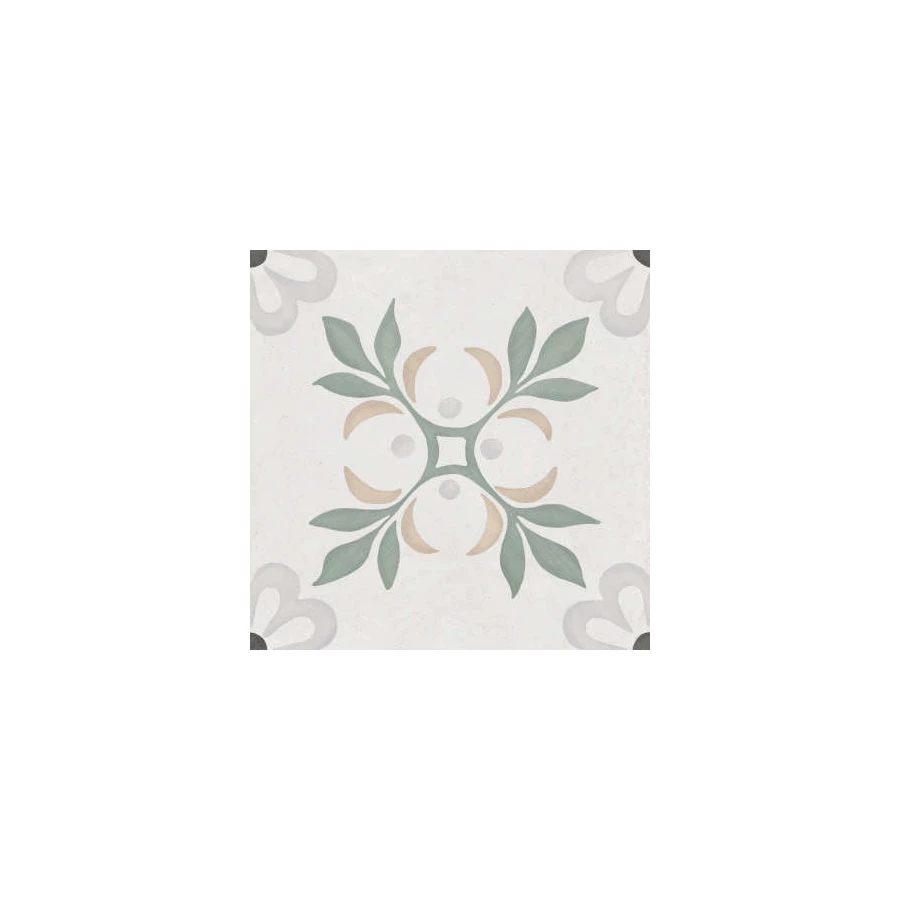 Керамогранит Harmony Peronda Sirocco Green Garden серо-зелёный 3386036156 22,3х22,3 см