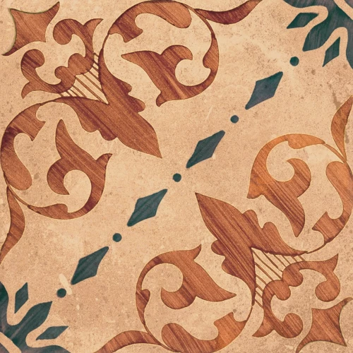 Керамогранит Nanda Tiles Терра Грета / Terra Greta полуматовый коричневый 11,5x11,5 см