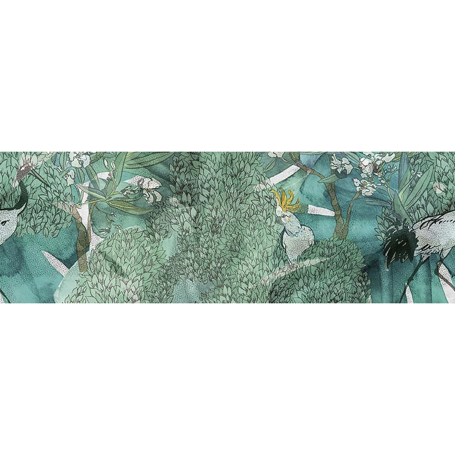 Панно стеклянное Ceramika Konskie Botanica Rett Decor (3) 75x75 см