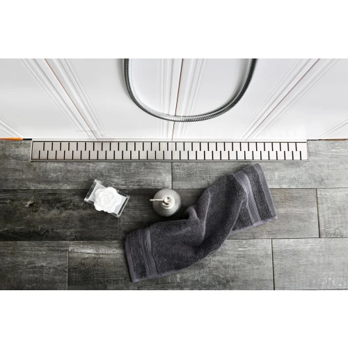 Душевой лоток Creto Snake с решеткой хром CRE-950 SH 95 см