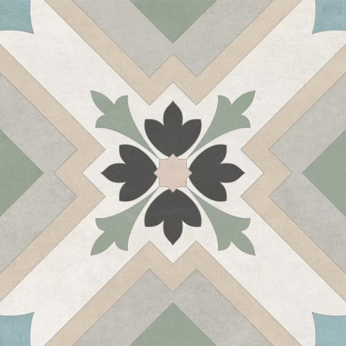 Керамогранит New Trend Design Art Mix 3 матовый многоцветный GP2020DMX11 20х20 см