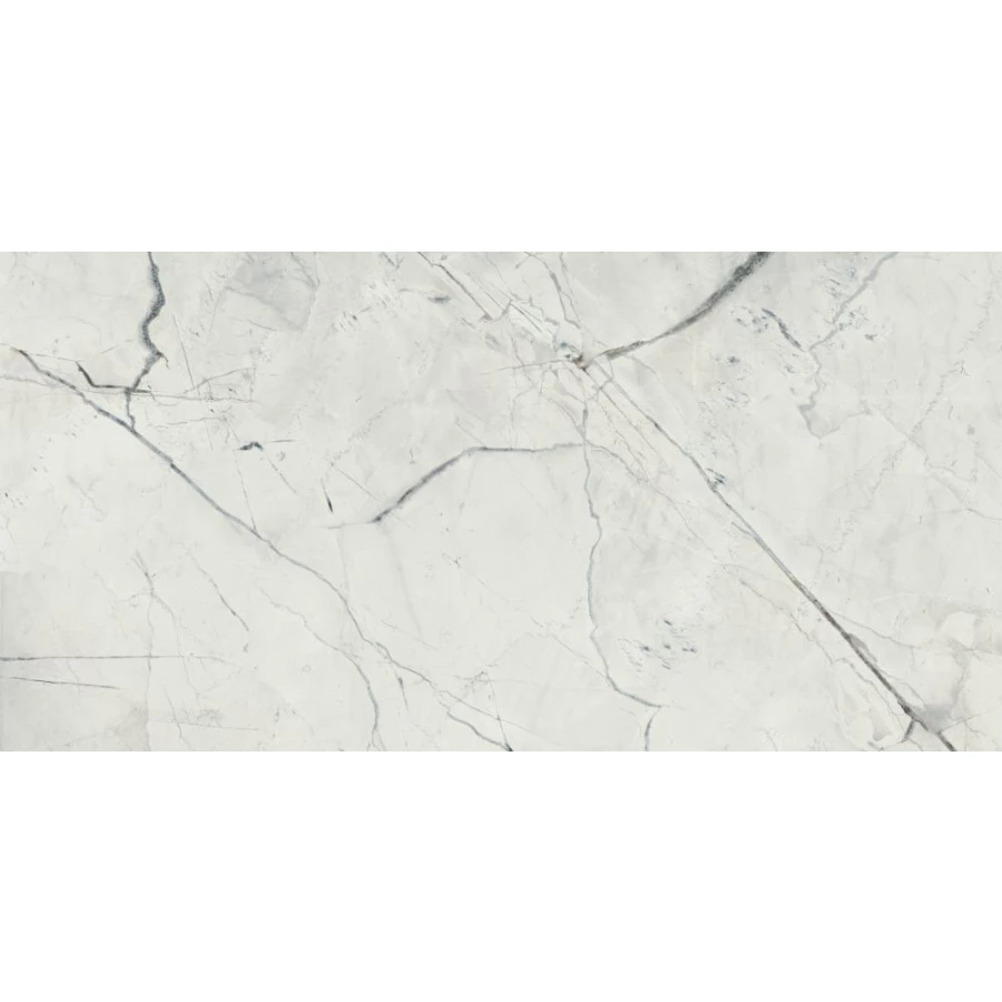 Керамогранит Dune Light Calacatta глянцевый белый 188639 120х60 см