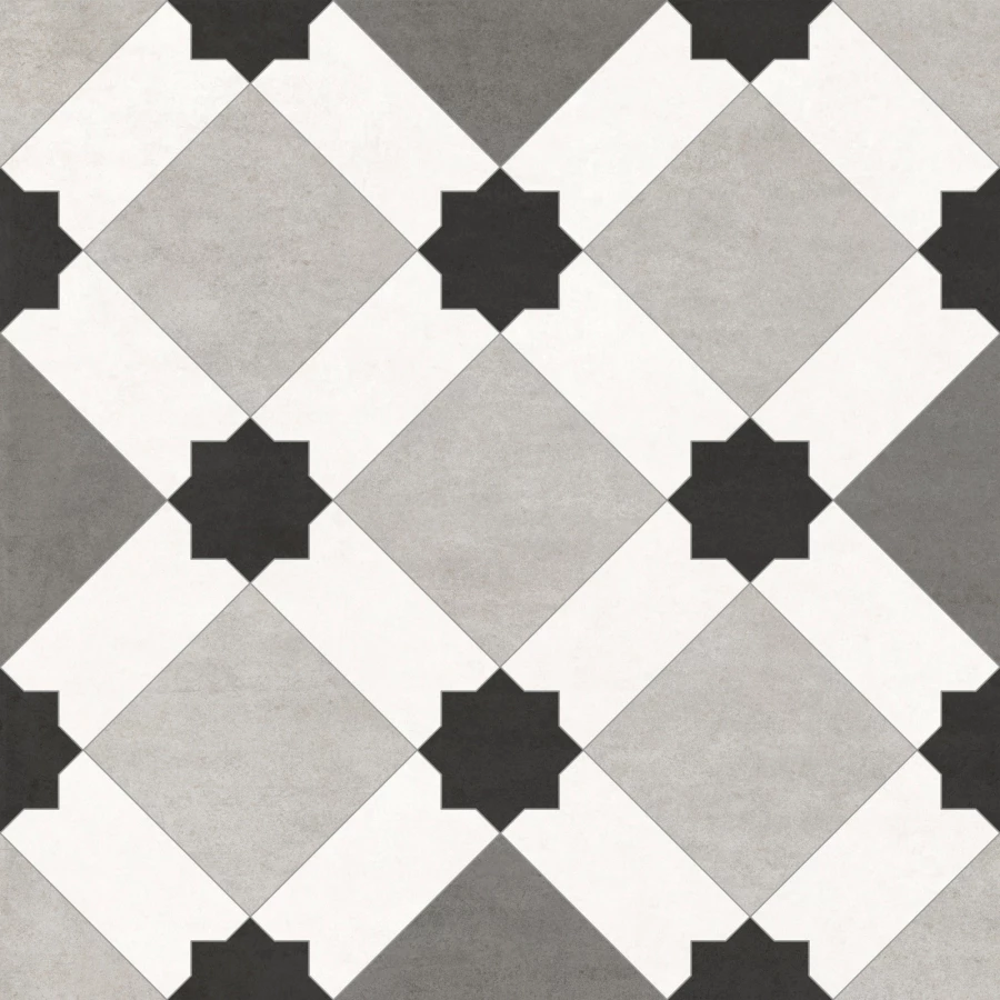 Керамогранит New Trend Design Art Emilio матовый многоцветный GP2020DNN05 20х20 см