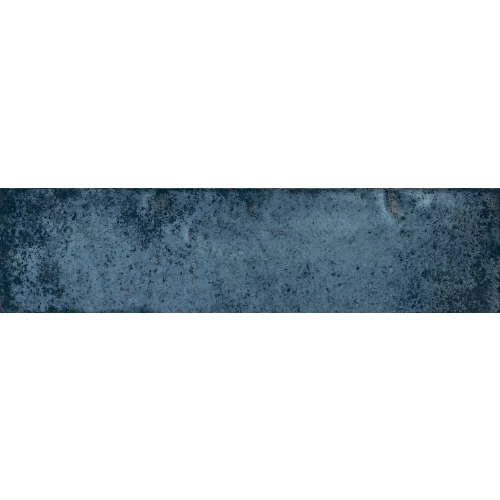 Плитка настенная Harmony Легасй Блуе / Legacy Blue Q-37 глянцевая синяя 37333 25х6 см