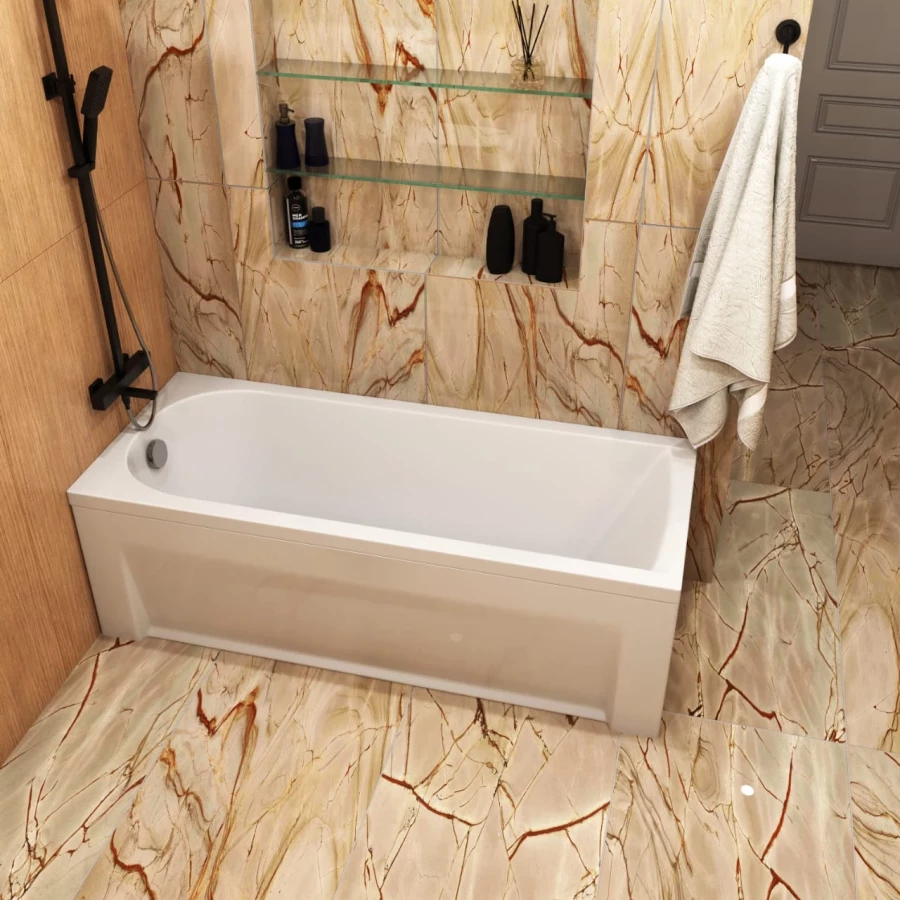 Акриловая ванна Timo Mika MIKA1570 150x70x58 см