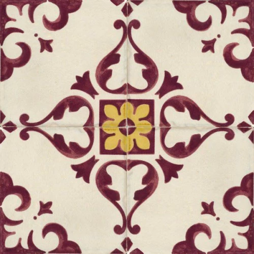 Пано Marca Corona Jolie Ivoire Purple Trama 8333 комп 4шт 10х10 см