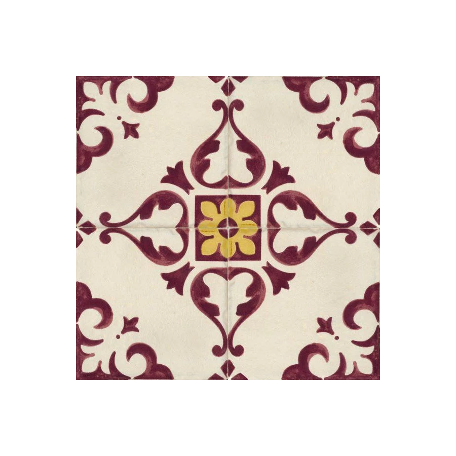 Пано Marca Corona Jolie Ivoire Purple Trama 8333 комп 4шт 10х10 см