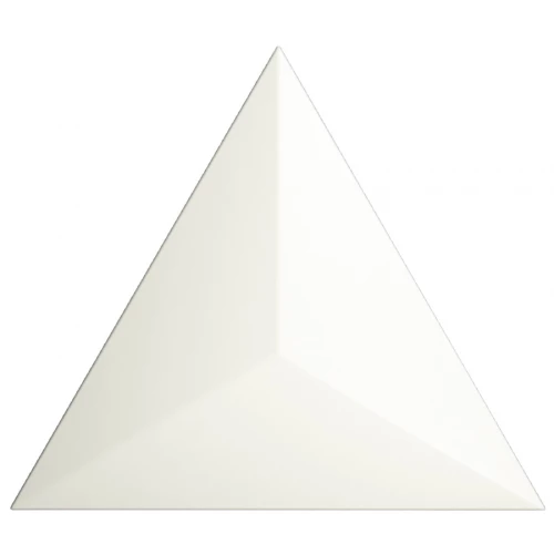 Плитка настенная ZYX Evoke Traingle Level White Matt 218241 17х15 см