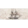 Декор Kerama Marazzi Кампанелла Корабль 7150\3F 50х20 см
