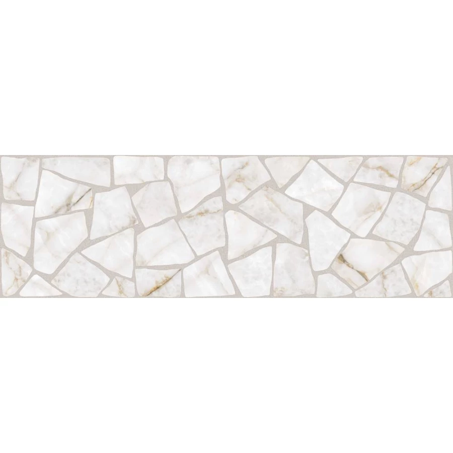 Плитка настенная Grespania Cuarzo Reno Marmorea Jade глянцевая бежевая 70MD891 100х31,5 см