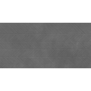 Керамогранит LCM Невел темно-серый зип / Nevel Graphite Zip матовый карвинг 60120NEV17M 120х60 см