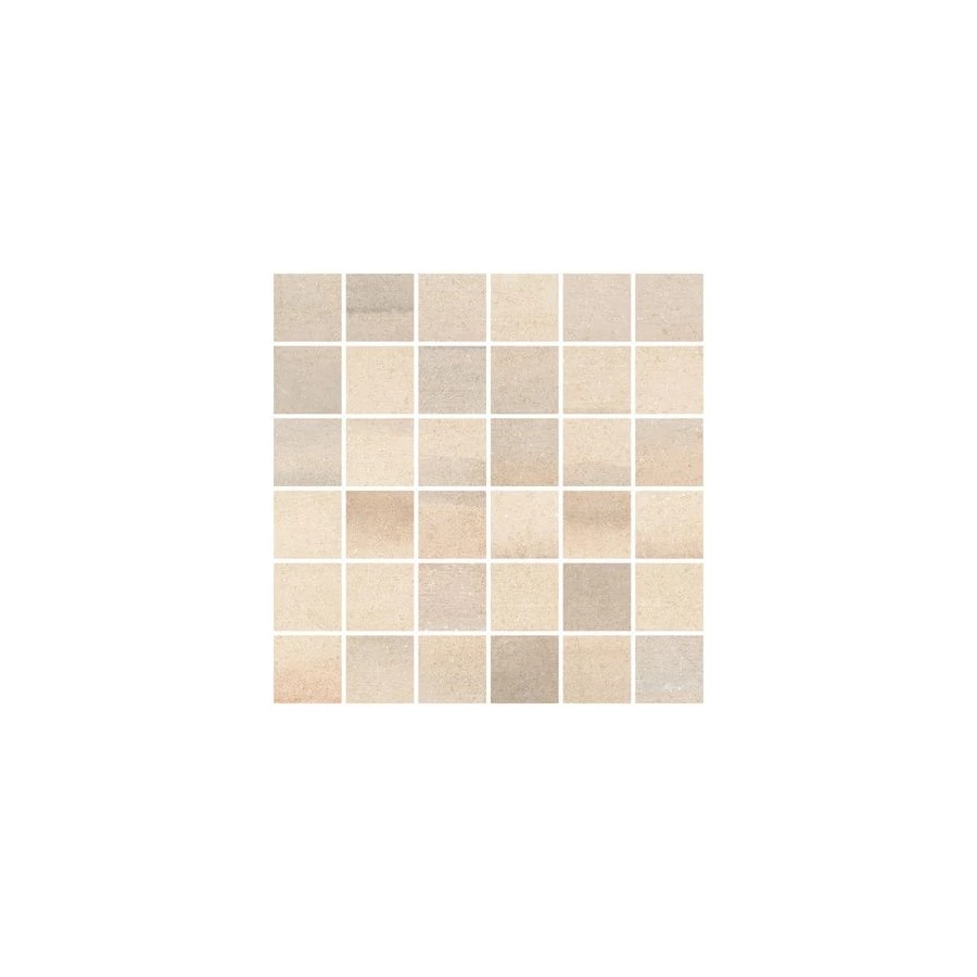 Мозаика Vitra Newcon Акварель теплая гамма 7 Ректифицированный бежевый 30х30 см