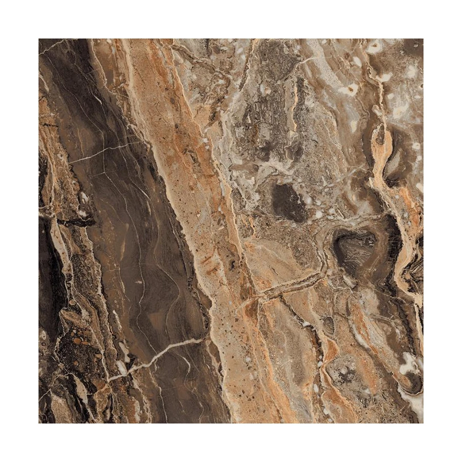 Керамогранит Primavera Richter brown High glossy 1,44 м2 GR104 60х60 см