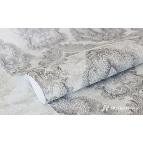 Обои флизелиновые Аспект Белладжио серые 70512-14 1,06х10,05 м