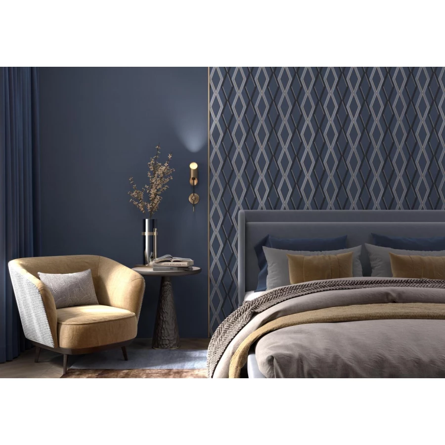 Обои флизелиновые Palitra Trend Trend Geo TrendColor коричневый TC72254-88 1,06х10,05 м