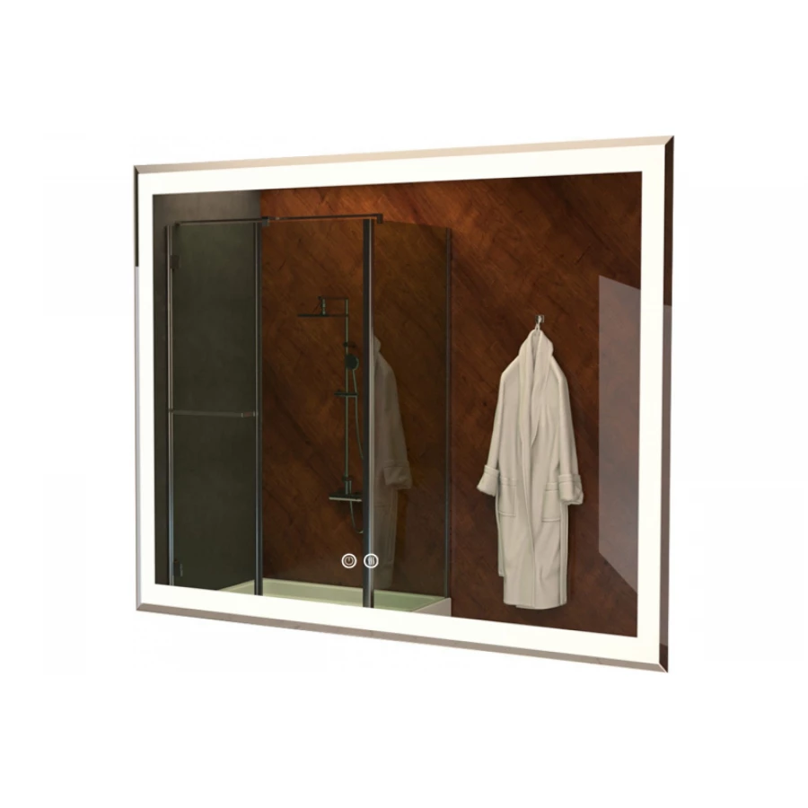 Зеркало Mixline Минио ШВ сенсорный выключатель светодиодная подсветка + подогрев 547050 100х80 см