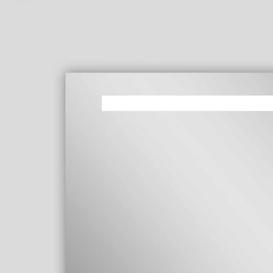 Зеркало Azario Lorna сенсорный выключатель с функцией диммера часы AZ-Z-029CS 80х70 см