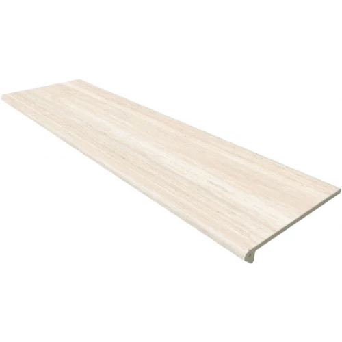 Ступень Gres de Aragon Travis Peldaño Recto Beige Liso матовая бежевая 971163 120х33 см