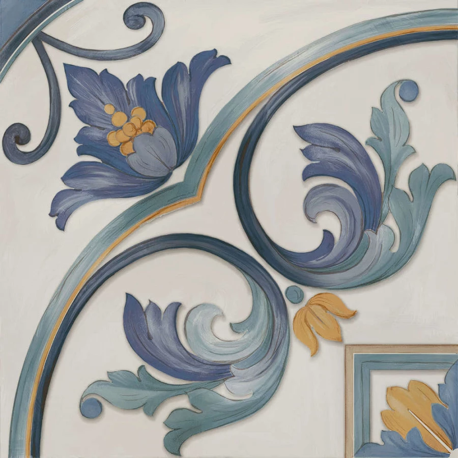 Керамогранит Kerama Marazzi Мирадоро полуглянцевый синий SG653022R 60x60 см